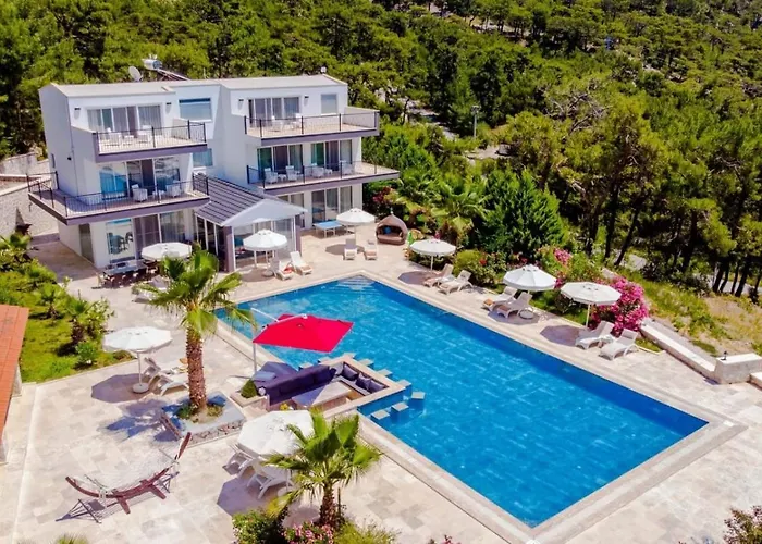 Willa İslamlar 5 Bedroom Secluded With Private Pool Hot Tub *